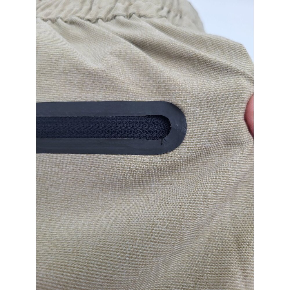 Quiksilver Waterman Men XL Pull On Hybrid Shorts Fishing Outdoor Performance Tan - Picture 4 of 11